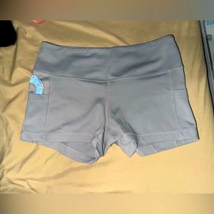 Feed me fight me donut gym shorts